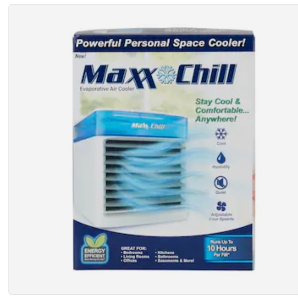 Maxx Chill 120-Volt White Ventless Portable Air Conditioner